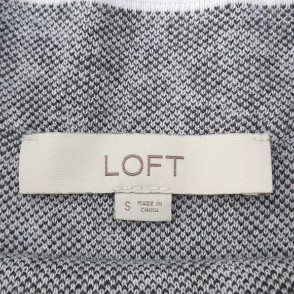 Loft Mock Neck Animal Print Tunic Sweater - Picture 8 of 13